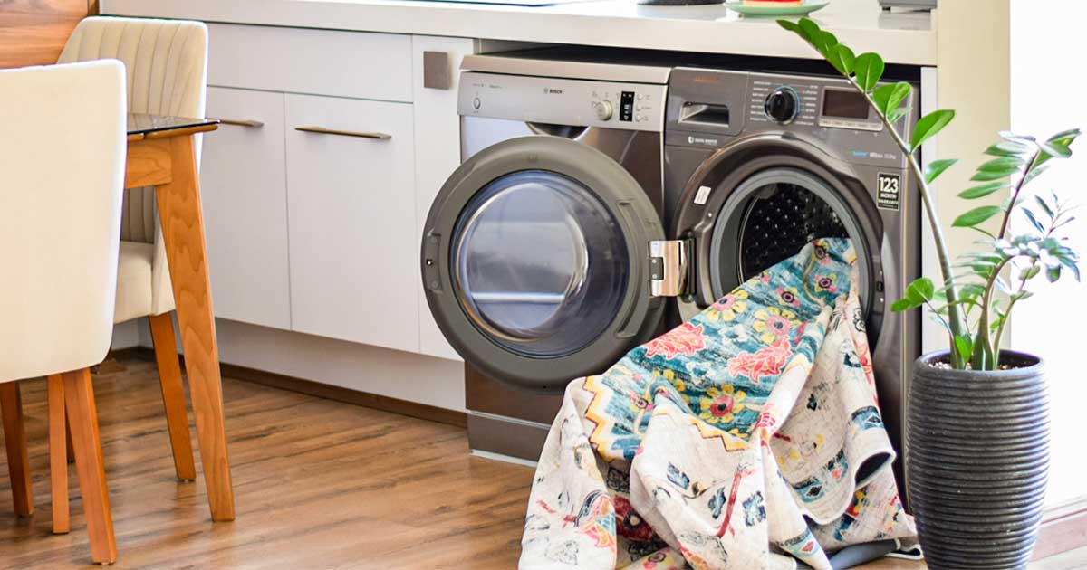 فرش قابل شستشو در ماشین لباسشویی