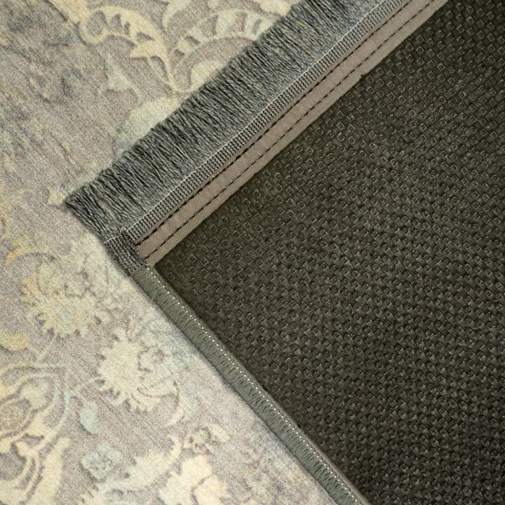 فرش درسا-7 رنگ سبز سایز کناره 0.8 در 1.6 متر