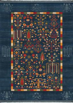 فرش گل بهار