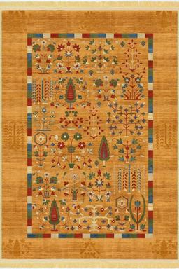 فرش گل بهار