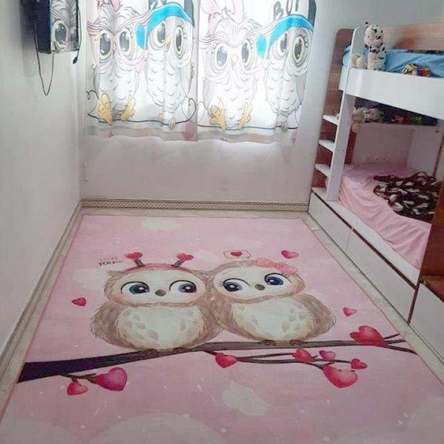 عکس فرش جغدای مهربون