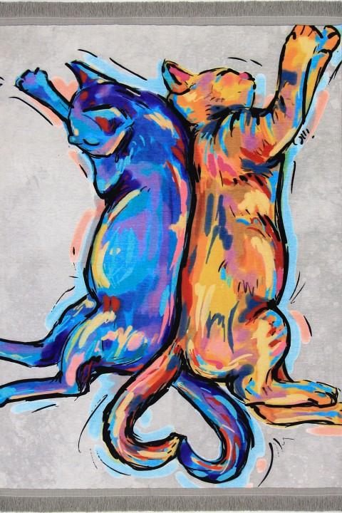 فرش گربه های خوابالو