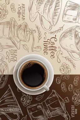 فرش قهوه دبش