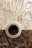 فرش قهوه دبش