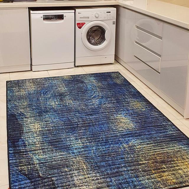 عکس فرش شب پر ستاره