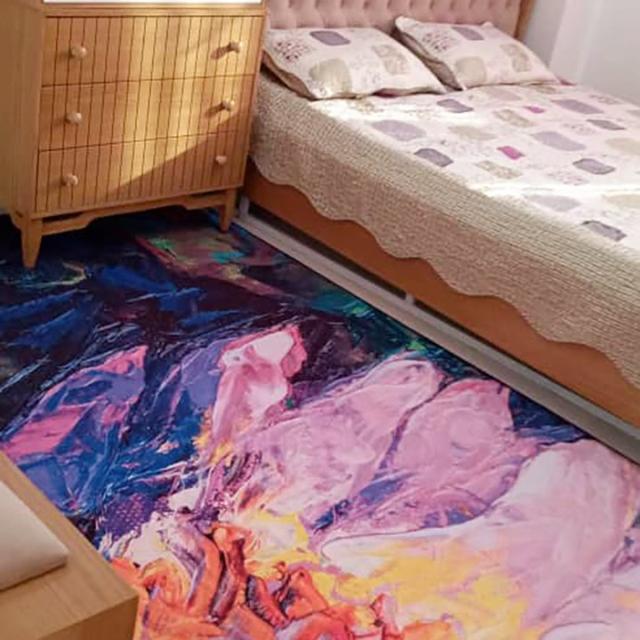 عکس فرش نیلوفر