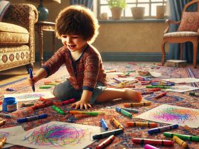 راهنمای کامل پاک کردن لکه ماژیک و مداد شمعی از روی فرش