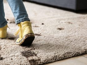 راهنمای کامل پاک کردن لکه کفش از روی فرش